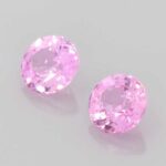 0.62ct Round Pink Sapphire, view 2