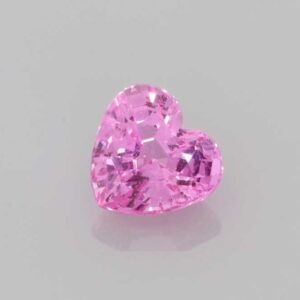 0.59ct Heart Pink Sapphire