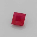 0.492ct Square Ruby, view 2