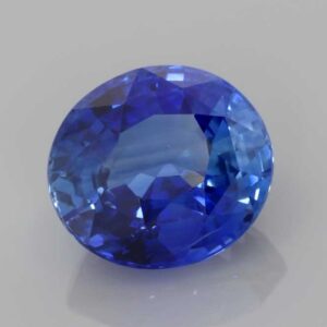 3.28ct Oval Blue Sapphire