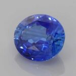 3.28ct Oval Blue Sapphire, view 2