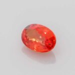 1.06ct Oval Orange Sapphire, view 2