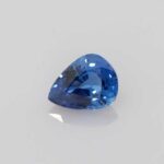 0.783ct Pear Blue Sapphire, view 1