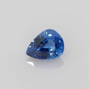 0.783ct Pear Blue Sapphire