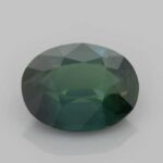 4.41ct Oval Teal Sapphire, view 1