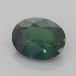 4.41ct Oval Teal Sapphire, view 2