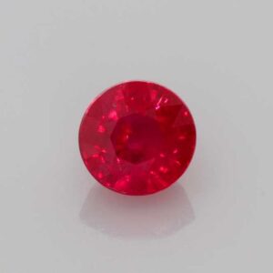 0.572ct Round Ruby