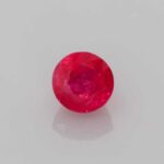 0.44ct Round Ruby, view 1