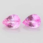 Pear Pink Sapphire, view 1