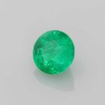 0.383ct Round Emerald, view 2
