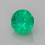 1.28ct Round Emerald, view 2