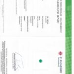 3.38ct Round Emerald, view 3