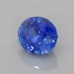 2.32ct Oval Blue Sapphire, view 2