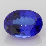 10.7ct Oval Tanzanite, view 1