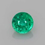 0.35ct Round Emerald, view 1