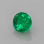 0.54ct Round Emerald, view 2