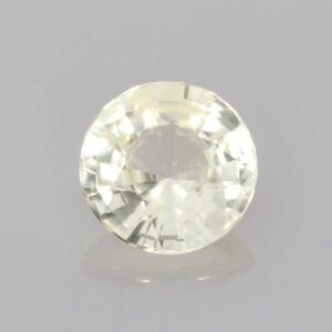 1ct Round Yellow Sapphire