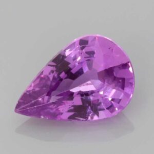 1.12ct Pear Purple Sapphire