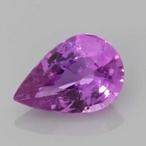 1.03ct Pear Purple Sapphire