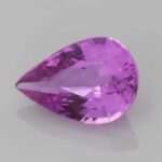 1.03ct Pear Purple Sapphire, view 2