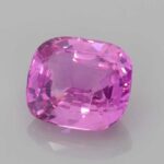 1.58ct Cushion Pink Sapphire, view 2