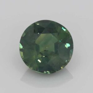 3.01ct Round Teal Sapphire
