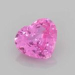 Heart Pink Sapphire, view 2