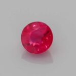 0.306ct Round Ruby, view 2