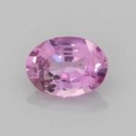 Oval Pink Sapphire, view 1