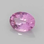 Oval Pink Sapphire, view 2
