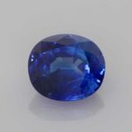 1.44ct Oval Blue Sapphire, view 1