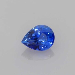 0.37ct Pear Blue Sapphire