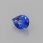 0.37ct Pear Blue Sapphire, view 2