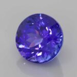 5.72ct Round Tanzanite, view 2