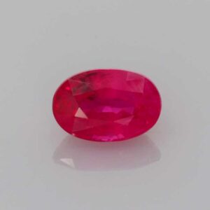 0.648ct Oval Ruby