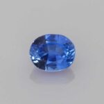 0.57ct Oval Blue Sapphire, view 3
