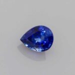 Pear Blue Sapphire, view 1