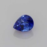 0.56ct Pear Blue Sapphire, view 1