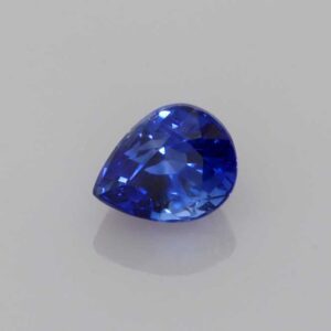 0.56ct Pear Blue Sapphire