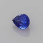 0.56ct Pear Blue Sapphire, view 2
