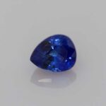 0.56ct Pear Blue Sapphire, view 3