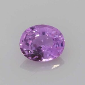 0.72ct Oval Purple Sapphire