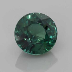 4ct Round Teal Sapphire