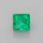 0.65ct Square Emerald, view 1