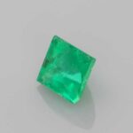 0.65ct Square Emerald, view 2