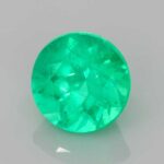 1.26ct Round Emerald, view 2