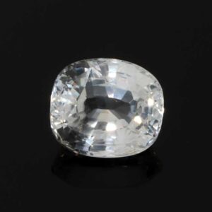1.57ct Cushion White Sapphire