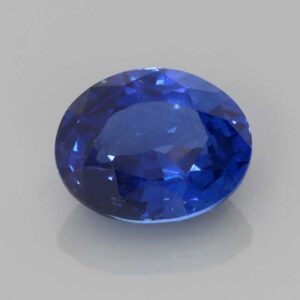 2.94ct Oval Blue Sapphire