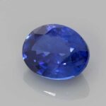 2.94ct Oval Blue Sapphire, view 2
