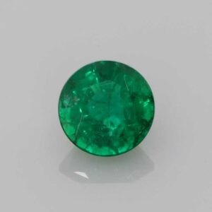 0.63ct Round Emerald